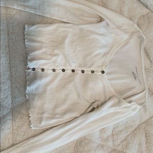 american eagle long sleeve button up